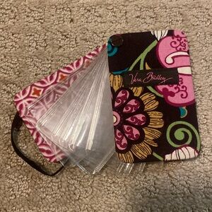 Vera Bradley 10 card holder/case